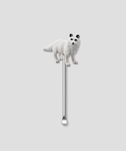 Polarfuchs-Schaufel