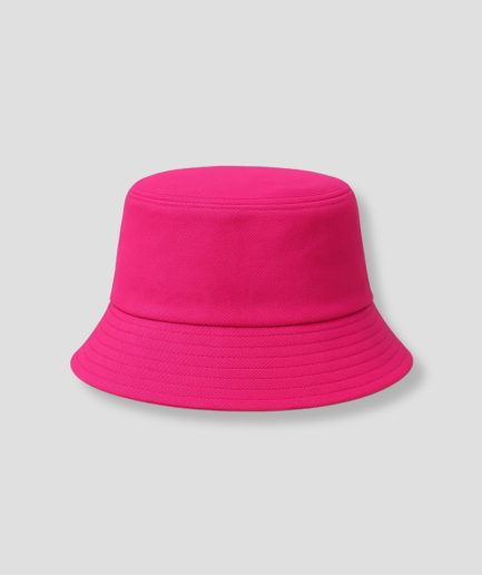 Bucket Hat in Dunkelrosa