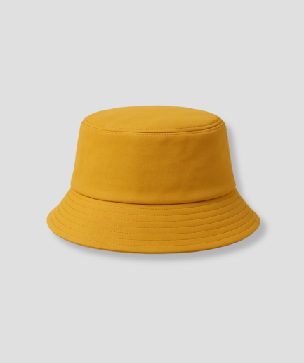 Bucket Hat in Gelb