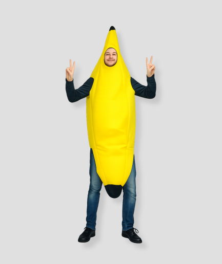 Kostüm: Bananenanzug