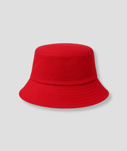 Bucket Hat in Rot