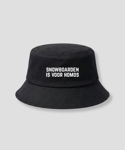 snowboarden buckethat