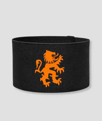Kapitänsbinde des „Oranje Leeuw“