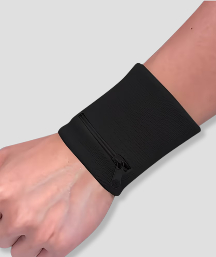 praktisches Portemonnaie mit Münzfach und Armband