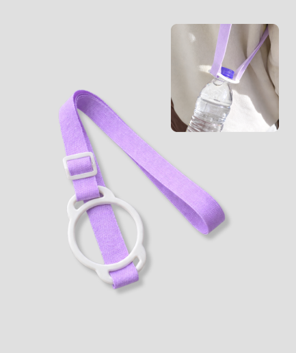 Rave-Gadget: Flaschenhalter, lila