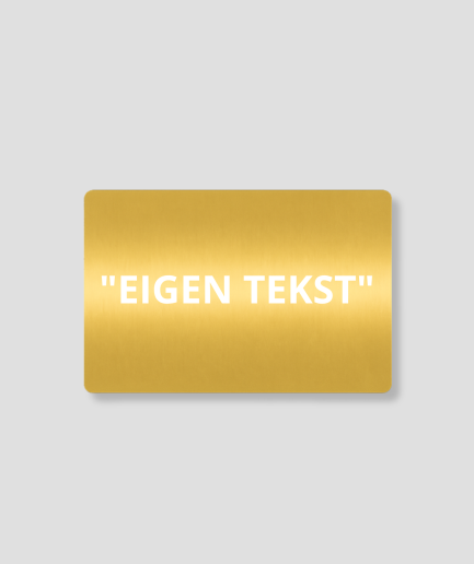 Goldener Schnupftabak-Pass mit eigenem Text