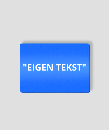 Schnupperkarte – Eigener Text