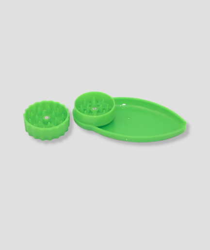 grüner Grinder und Verteiler