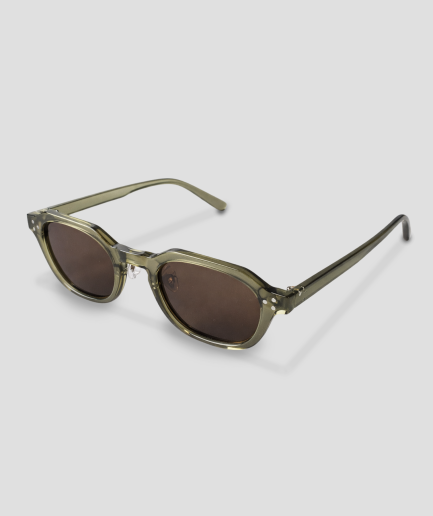 grüne, modische Sonnenbrille günstig
