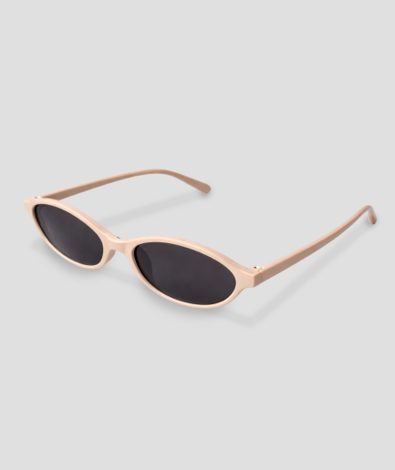 Brille in Pastellrosa