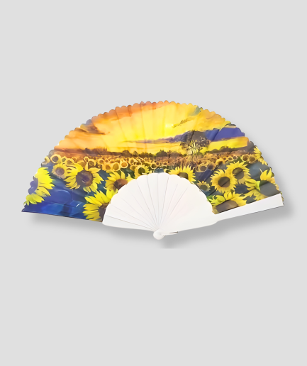 Sonnenblumen-Fächer