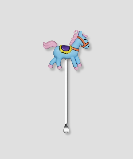 Einhorn-Schaufel, Mini, blau