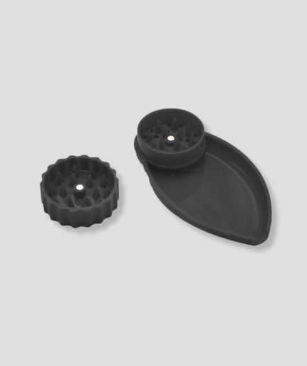 schwarzes Blatt, schwarzer Grinder
