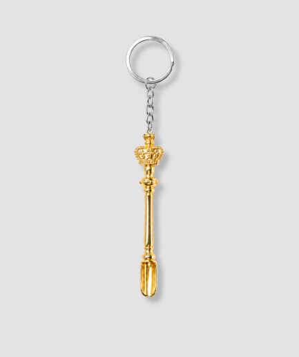 Goldener Löffel – hübscher Schlüsselanhänger