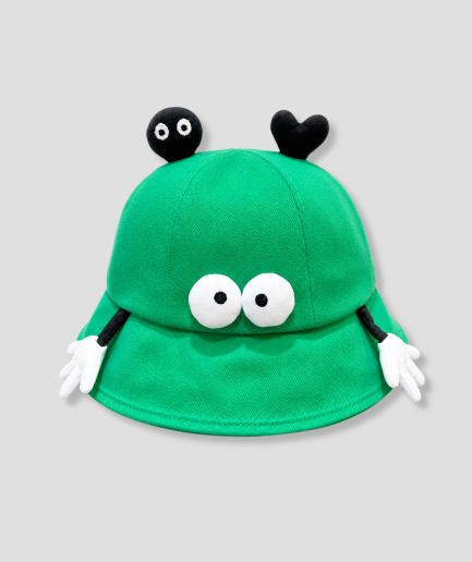 lustige grüne Hüte