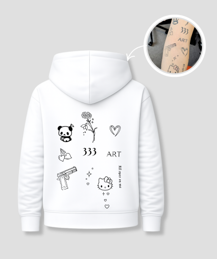 Tattoo-Hoodie hochladen