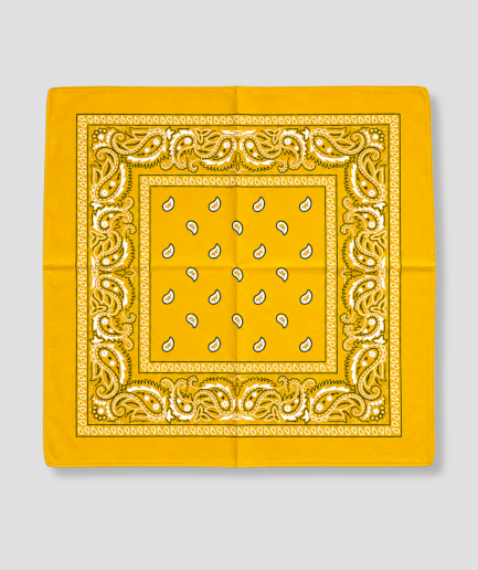 Gelbes Bandana