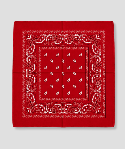 Rotes Bandana