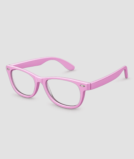 Partybrille in Rosa