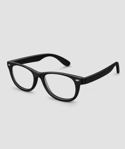Partybrille, schwarz