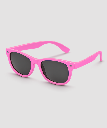 Dunkelrosa Sonnenbrille