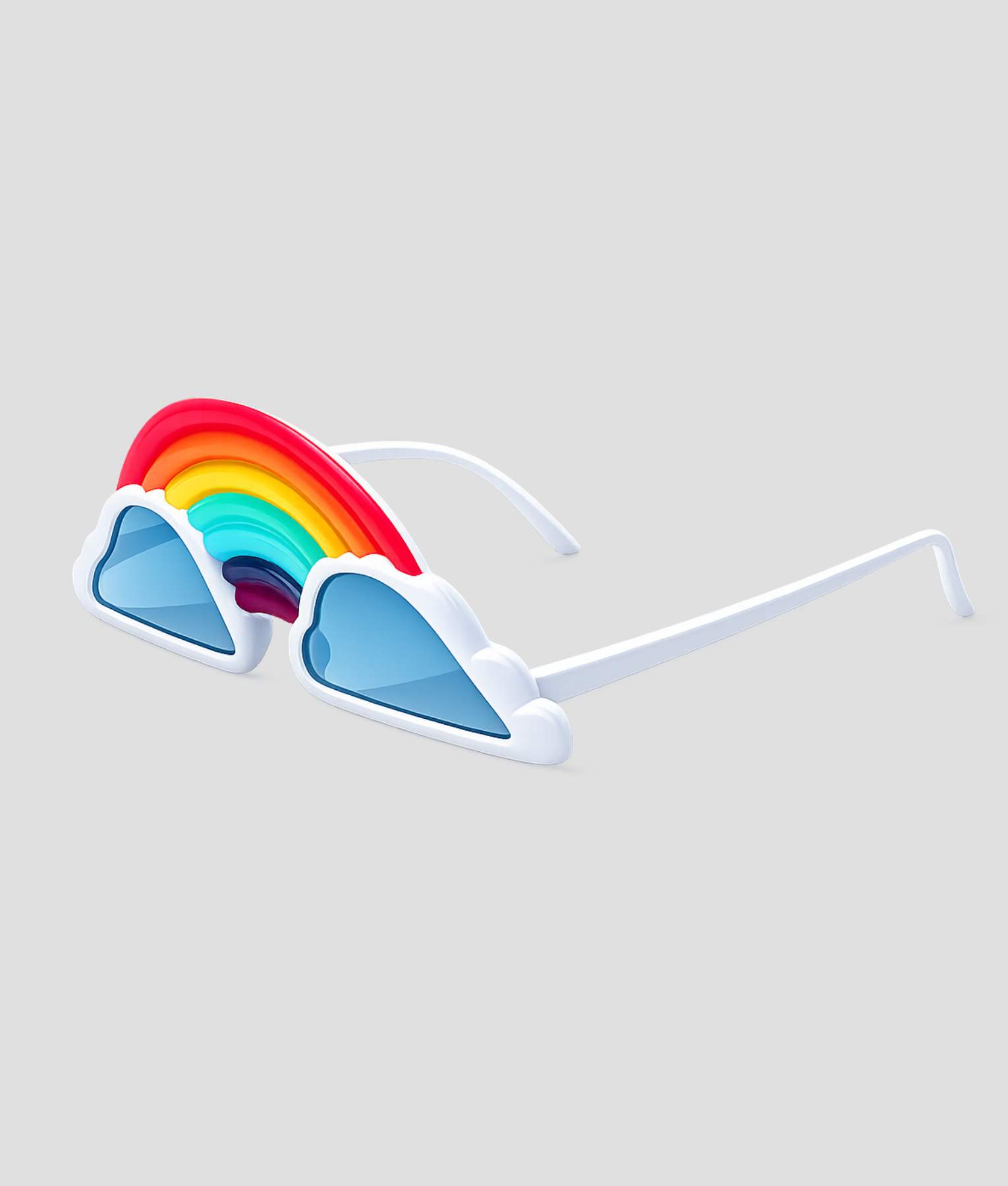 Regenboog feestbril