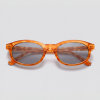 Ōkuwa, montuur oranje, glas zwart