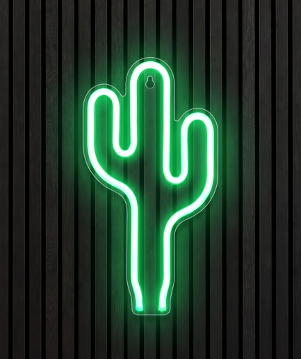 Cactus Neon-Beleuchtung
