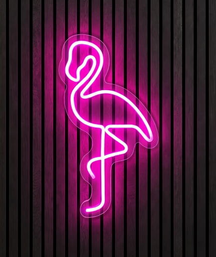 Flamingo Neon-Beleuchtung