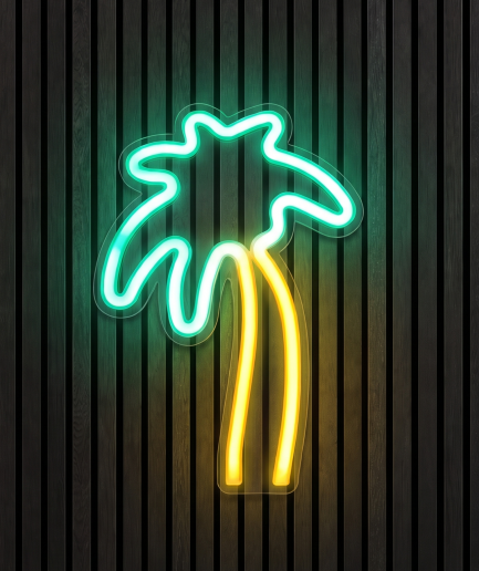 Palm Neon-Beleuchtung